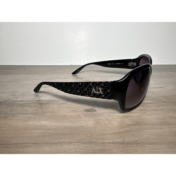 Armani Exchange AX233/S 028 JJ- Black Frame Unisex Sunglasses- EUC - Picture 1 of 6